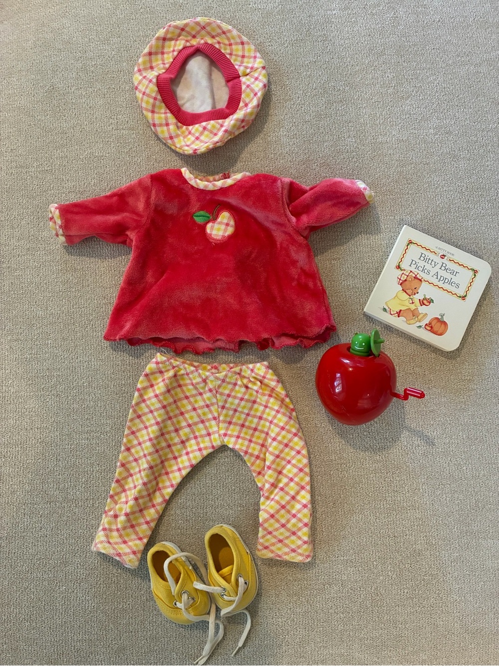 Bitty Baby Apple Picking Fall Set